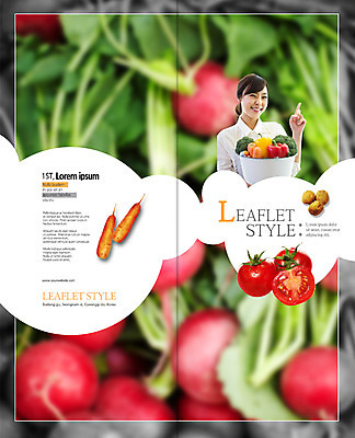 PSD 템플릿 표지디자인 북디자인 출판디자인 여자 표지 리플렛 채소 2단접지 북커버 피망 감자 한명 웃음 팜플렛 상반신 20대 성인 환경 당근 한국인 브로콜리 유기농 적환무 성인여자한명만 이미지템플릿 1 웰빙 뿌리채소 표정 사람 동양인 청년 무 여자한명만 성인여자만 파일형식