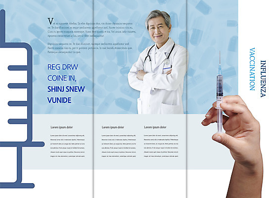 PSD 템플릿 표지디자인 북디자인 손 출판디자인 남자 내지 리플렛 북커버 3단접지 의학 청진기 한손 주사기 웃음 팜플렛 상반신 성인 두명 신체부위 알약 팔짱 한국인 의사 60대 이미지템플릿 노년 의료기기 모션 표정 사람 동양인 약 의료진 파일형식