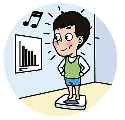 전신 남자 음표 일러스트 그래프 건강 한명 서기 미소 성인 생활 몸무게 즐거움 체중계 식생활 회복 성인남자한명만 규칙적 국내일러스트 AI파일 1 기호 감정 음악 컨셉 모션 표정 사람 남자한명만 성인남자만 파일형식 벡터