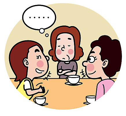 여자 커피 일러스트 티타임 세명 주부 수다 우울증 여자만 성인여자만 국내일러스트 AI파일 음료 휴식 대화 사람 질병 성인만 파일형식 벡터
