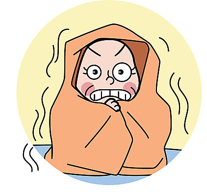 여자 일러스트 한명 성인 이불 추위 감기 떨림 오한 여자한명만 성인여자한명만 국내일러스트 AI파일 1 침구 모션 사람 질병 증상 여자만 성인여자만 파일형식 벡터