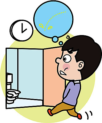 남자 시계 일러스트 한명 성인 걷기 시간 화장실 소변 성인남자한명만 빈뇨 국내일러스트 AI파일 1 모션 사람 질병 남자한명만 성인남자만 파일형식 벡터