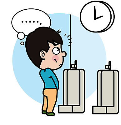 전신 남자 시계 일러스트 한명 서기 성인 불안 화장실 소변 소변기 성인남자한명만 국내일러스트 AI파일 1 감정 모션 사람 남자한명만 성인남자만 파일형식 벡터