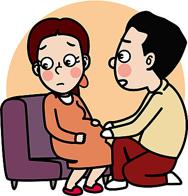 전신 부부 여자 남자 일러스트 대화 앉기 성인 두명 임산부 임신 거절 우울증 성인만 국내일러스트 AI파일 커플 컨셉 모션 말하기 사람 질병 파일형식 벡터