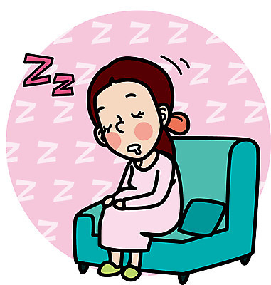 전신 여자 일러스트 피곤 한명 앉기 성인 임산부 임신 졸음 여자한명만 성인여자한명만 국내일러스트 AI파일 1 감정 컨셉 모션 사람 여자만 성인여자만 파일형식 벡터