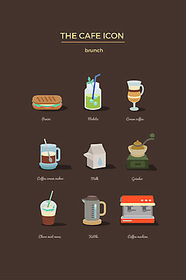 아이콘 커피 음료 주전자 사람없음 세트 우유 녹차 커피메이커 민트 크림 웹아이콘 그라인더 모카 핸드드립 파니니 2D아이콘 AI파일 주방용품 유제품 샌드위치 차_음료 허브 커피용품 파일형식 벡터