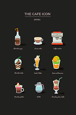 아이콘 커피 주전자 사람없음 세트 주스 커피포트 커피메이커 레몬 웹아이콘 라임 쉐이크 딸기쉐이크 라떼 모카커피 바닐라맛 초코시럽 2D아이콘 AI파일 음료 과일 주방용품 초콜릿 맛 시럽 커피용품 파일형식 벡터