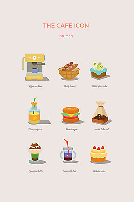 아이콘 빵 샌드위치 사람없음 세트 쿠키 케이크 햄버거 조각케이크 커피메이커 웹아이콘 녹차라떼 망고주스 핸드드립 2D아이콘 AI파일 음식 디저트 패스트푸드 과일주스 라떼 커피용품 파일형식 벡터
