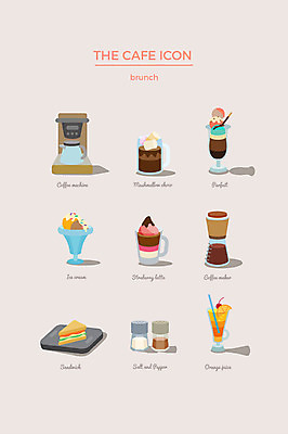 아이콘 딸기 아이스크림 샌드위치 사람없음 세트 오렌지주스 커피메이커 웹아이콘 소금 파르페 후추 마시멜로우 핸드드립 2D아이콘 AI파일 음식 과일 디저트 과일주스 향신료 커피용품 파일형식 벡터