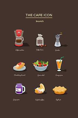 아이콘 빵 딸기 사람없음 세트 샐러드 원두 오렌지주스 커피메이커 웹아이콘 포도주스 글라이더 애플파이 잉글리쉬머핀 핸드드립 2D아이콘 AI파일 커피 음식 과일 과일주스 파이_빵 머핀 커피용품 파일형식 벡터