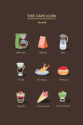 아이콘 딸기 주전자 사람없음 세트 원두 커피메이커 파이 웹아이콘 새우튀김 아이스커피 라떼 핸드드립 2D아이콘 AI파일 커피 빵 과일 주방용품 새우 튀김 커피용품 파일형식 벡터