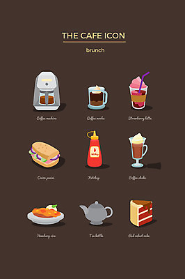 아이콘 사람없음 세트 조각케이크 찻주전자 케첩 커피메이커 웹아이콘 카레 라떼 카페모카 커피쉐이크 핸드드립 파니니 2D아이콘 AI파일 커피 음식 주전자 샌드위치 케이크 소스_음식 쉐이크 커피용품 파일형식 벡터