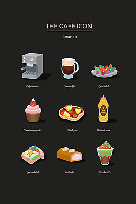 아이콘 커피 피자 샌드위치 사람없음 세트 샐러드 컵케이크 커피메이커 머스터드 웹아이콘 롤케이크 핸드드립 2D아이콘 AI파일 음료 음식 패스트푸드 서양음식 케이크 소스_음식 커피용품 파일형식 벡터