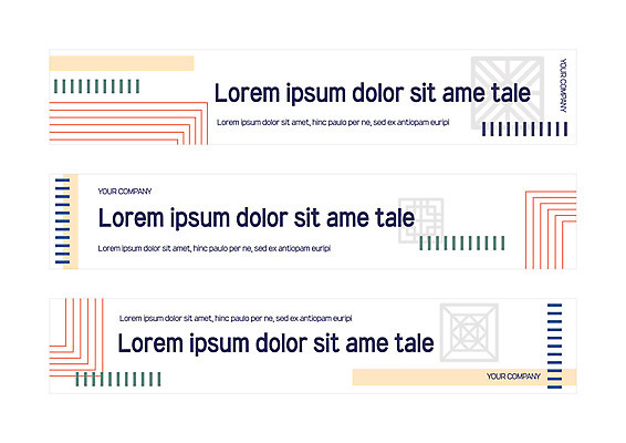 템플릿 배너 배너템플릿 가로배너 선 무늬 사각프레임 사람없음 전통문양 현수막 배너세트 AI파일 전통 문양 프레임 가로 세트 사각형 파일형식 벡터