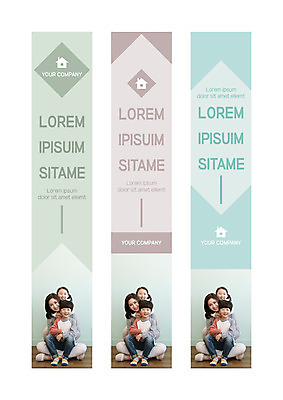 템플릿 배너 배너템플릿 여자 남자 딸 세로배너 아들 가족 엄마 사각프레임 세명 30대 한국인 현수막 배너세트 AI파일 관계 프레임 사람 동양인 세로 장년 세트 사각형 파일형식 벡터