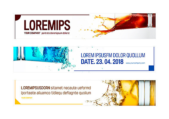 템플릿 배너 배너템플릿 가로배너 음료 잔 사각프레임 사람없음 현수막 스플래쉬 배너세트 AI파일 식기 프레임 가로 세트 사각형 파일형식 벡터