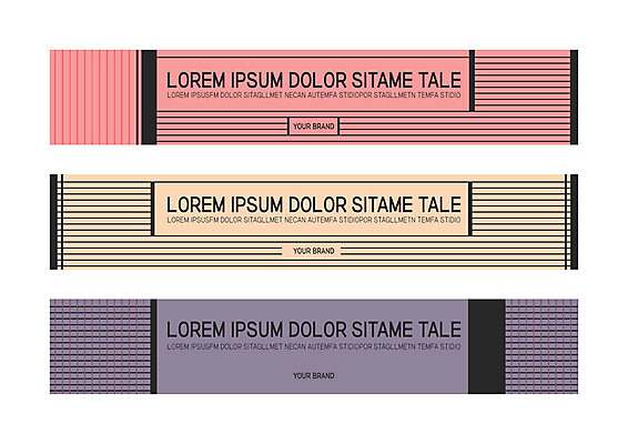 템플릿 배너 배너템플릿 가로배너 선 사각프레임 사람없음 현수막 배너세트 AI파일 프레임 가로 세트 사각형 파일형식 벡터