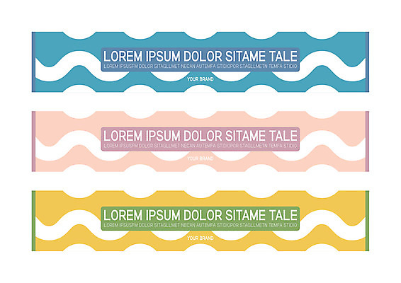 템플릿 배너 배너템플릿 가로배너 물결 곡선 사각프레임 사람없음 현수막 물결무늬 배너세트 AI파일 선 무늬 프레임 가로 세트 사각형 파일형식 벡터