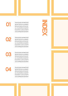 템플릿 내지 사람없음 노란색 사각형 프레젠테이션 문서템플릿 서식 레이아웃 문서 제안서 목차 이미지템플릿 AI파일 도형 컬러 파일형식 벡터