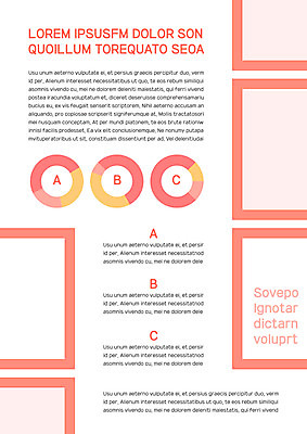 템플릿 내지 분홍색 그래프 사람없음 사각형 프레젠테이션 문서템플릿 서식 레이아웃 문서 제안서 이미지템플릿 AI파일 도형 컬러 파일형식 벡터