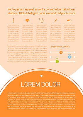 템플릿 내지 그래프 사람없음 주황색 프레젠테이션 문서템플릿 서식 레이아웃 문서 제안서 이미지템플릿 AI파일 컬러 파일형식 벡터