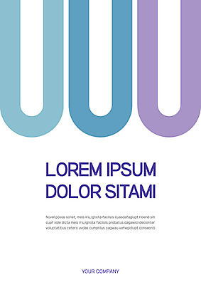 템플릿 표지 곡선 사람없음 프레젠테이션 문서템플릿 서식 레이아웃 문서 제안서 이미지템플릿 AI파일 선 파일형식 벡터