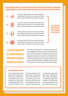 템플릿 내지 사람없음 사각형 주황색 프레젠테이션 문서템플릿 서식 레이아웃 문서 제안서 이미지템플릿 AI파일 도형 컬러 파일형식 벡터