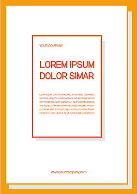 템플릿 표지 사람없음 사각형 주황색 프레젠테이션 문서템플릿 서식 레이아웃 문서 제안서 이미지템플릿 AI파일 도형 컬러 파일형식 벡터