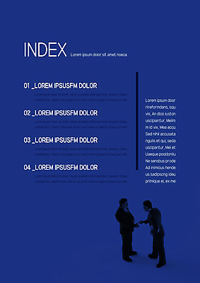 템플릿 실루엣 내지 두명 파란색 미니어처 비즈니스맨 프레젠테이션 문서템플릿 서식 레이아웃 문서 제안서 목차 이미지템플릿 AI파일 남자 컬러 비즈니스 촬영기법 사람 모형 직장인 파일형식 벡터