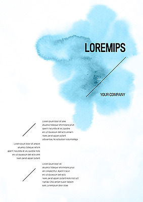 템플릿 표지 선 하늘색 사람없음 프레젠테이션 문서템플릿 서식 레이아웃 문서 번짐 제안서 이미지템플릿 AI파일 파란색 파일형식 벡터 효과