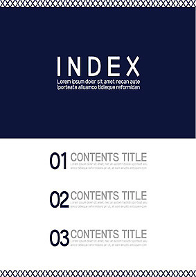 템플릿 내지 사람없음 남색 테두리 프레젠테이션 문서템플릿 서식 레이아웃 문서 제안서 목차 이미지템플릿 AI파일 컬러 파일형식 벡터
