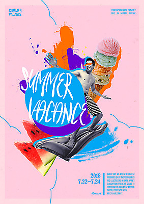 전신 PSD 서양인 편집이미지 남자 포스터 붓터치 여름음식 수박 한명 여름 30대 서핑보드 서핑 튜브 콘아이스크림 제철음식 제철과일 이미지편집 외국인 1 계절 음식 과일 아이스크림 사람 장년 수상스포츠 보드_스포츠 제철 파일형식 여름_계절