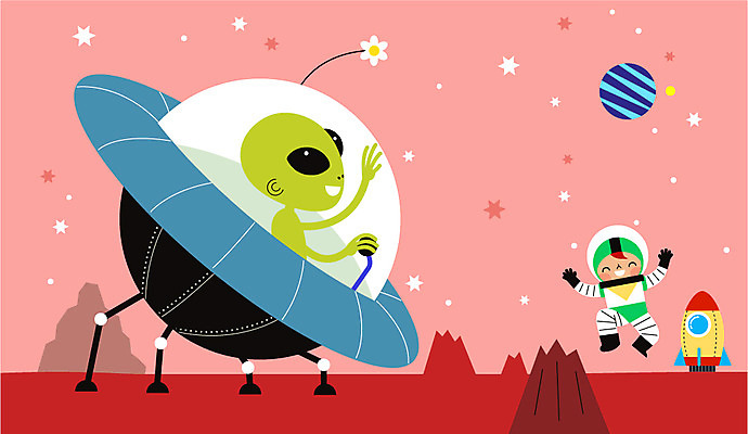 전신 남자 별 여행 일러스트 한명 우주 행성 만남 우주비행사 외계인 우주선 비행선 탐사 우주여행 혜성 국내일러스트 AI파일 자연요소 1 컨셉 사람 미확인물체 파일형식 벡터