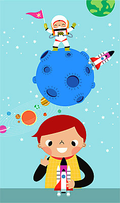 전신 남자 별 지구 여행 일러스트 미래 서기 앉기 상반신 두명 우주 희망 꿈 행성 우주비행사 깃발 우주선 비행선 장래희망 태양계 탐사 우주여행 토성 목성 금성 수성 우주정거장 천왕성 해왕성 화성 국내일러스트 AI파일 자연요소 감정 컨셉 모션 사람 파일형식 벡터