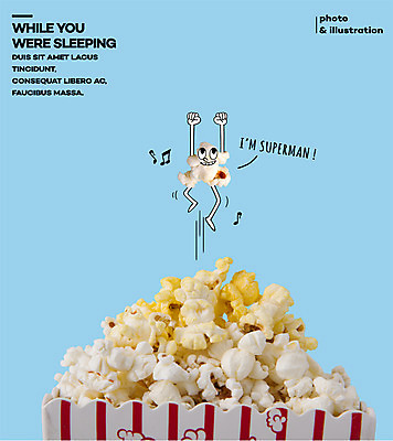 PSD 편집이미지 포토일러 디저트 표정 사람없음 점프 팝콘 이미지편집 음식 모션 파일형식