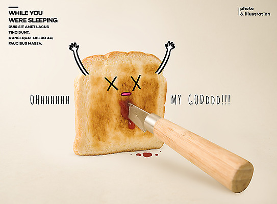 PSD 편집이미지 포토일러 표정 사람없음 혈액 칼 공격 케첩 식빵 이미지편집 빵 모션 소스_음식 파일형식