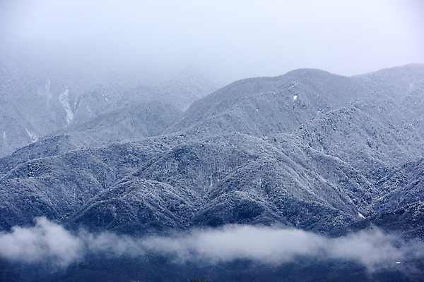 포토 JPG 주간 구름 설경 겨울 자연 산 풍경 사람없음 야외 일본 눈 산등성이 운해 겨울풍경 국내포토 자연요소 계절 아시아 날씨 생태계 파일형식 구름_자연