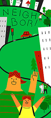 전신 PSD 나무 여자 노년 남자 어린이 일러스트 자동차 아파트 여러명 상반신 성인 마을 인사 신호등 이웃 분양 국내일러스트 식물 육상교통 다수 부동산 주택 사람 예절 파일형식