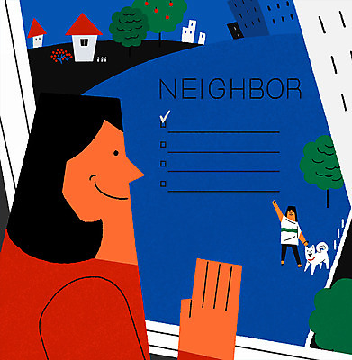 전신 PSD 여자 일러스트 프레임 상반신 성인 두명 반려동물 인사 강아지 이웃 프레임일러스트 국내일러스트 동물 사람 예절 개 파일형식