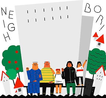 전신 PSD 나무 여자 노년 남자 어린이 의자 일러스트 아파트 주택 프레임 서기 앉기 여러명 성인 마을 이웃 분양 프레임일러스트 국내일러스트 식물 가구 다수 모션 부동산 사람 건물 파일형식