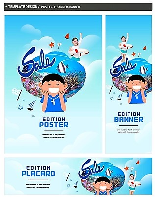 PSD 배너 배너템플릿 여자 남자 가로배너 ZIP 포스터 세로배너 어린이 바다 여름음식 불가사리 수박 소녀 소년 두명 여름 여름휴가 바캉스 세트 세일 한국인 현수막 열대어 튜브 어린이만 제철음식 제철과일 템플릿 계절 음식 과일 휴가 극피동물 어류 사람 동양인 가로 세로 제철 파일형식 여름_계절