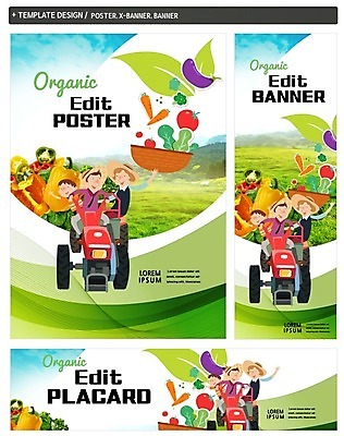 PSD 배너 배너템플릿 여자 남자 가로배너 ZIP 포스터 세로배너 어린이 토마토 채소 가지 피망 성인 세명 세트 바구니 농사 당근 현수막 농부 경운기 템플릿 직업 농업 뿌리채소 사람 가로 세로 농기계 파일형식