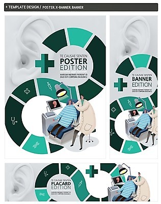 PSD 배너 배너템플릿 남자 가로배너 ZIP 포스터 세로배너 의학 건강 병원 성인 두명 세트 진료 환자 의사 현수막 귀 십자 이비인후과 템플릿 사람 신체부위 가로 세로 의료진 파일형식