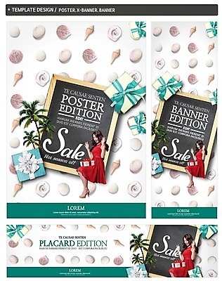 PSD 배너 배너템플릿 여자 가로배너 ZIP 포스터 세로배너 조개 한명 이벤트 20대 성인 선물상자 쇼핑 세트 야자수 세일 칠판 놀람 한국인 현수막 소라 성인여자한명만 나무 템플릿 1 감정 어패류 표정 선물 사람 동양인 청년 가로 세로 상자 여자한명만 성인여자만 파일형식