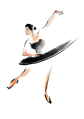 전신 PSD 여자 일러스트 캘리그라피 한명 성인 댄서 춤 발레 발레리나 발레복 국내일러스트 직업 1 옷 문화예술 사람 파일형식