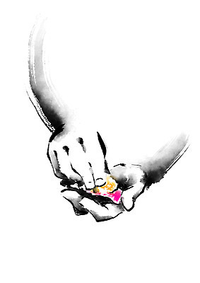 PSD 손 일러스트 캘리그라피 요리 한명 신체부위 요리사 초밥 일식요리사 일본음식 국내일러스트 직업 1 음식 사람 파일형식