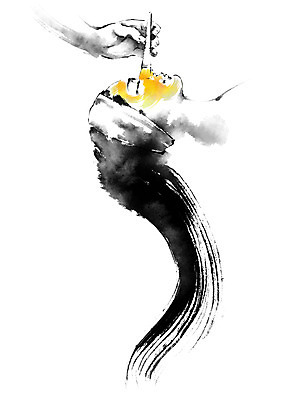 PSD 우먼라이프 손 여자 일러스트 캘리그라피 상반신 성인 두명 눕기 뷰티 스파 마사지 붓 팩 국내일러스트 라이프스타일 모션 사람 신체부위 화장품 파일형식