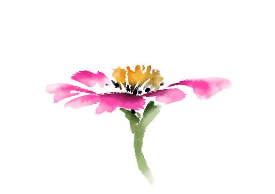 PSD 꽃 한송이 일러스트 캘리그라피 자연 사람없음 국내일러스트 식물 1 생태계 송이 파일형식