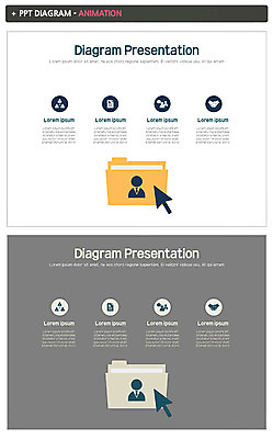 템플릿 비즈니스 그래프 사람모양 세트 PPT 프레젠테이션 문서템플릿 문서 폴더 커서 클릭 애니형PPT 이미지템플릿 모양 파일 파일형식