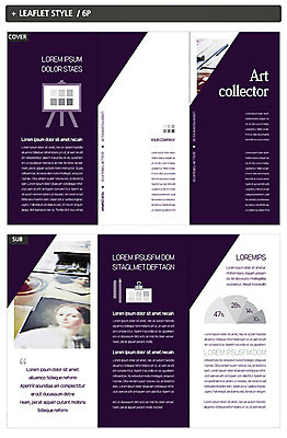 템플릿 표지디자인 표지 ZIP 내지 예술 리플렛 3단접지 그래프 문화예술 미술 팜플렛 취미 사람없음 이젤 명화 인디자인 INDD 이미지템플릿 미술도구 그림 파일형식